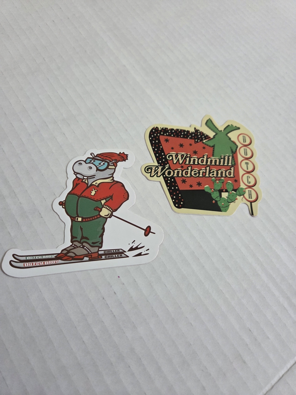 Dutch Bros authentic stickers from previous sticker drops